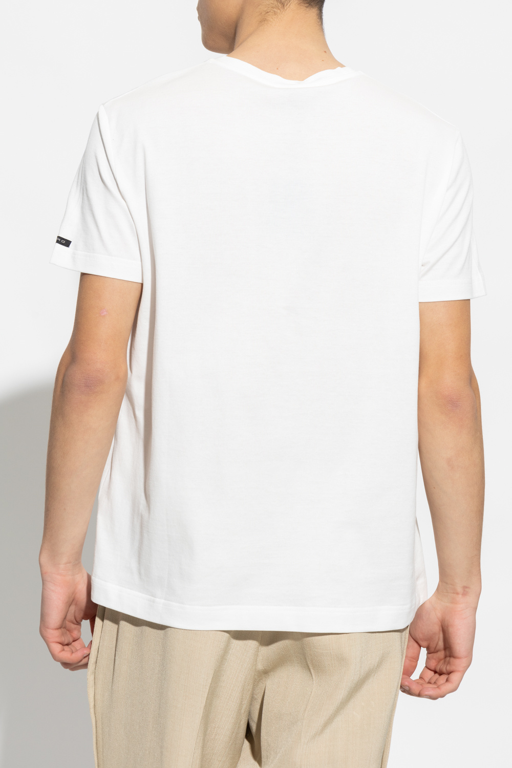 qr code t shirt | Etro T-shirt z logo | Men's Clothing